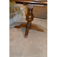 thumb-Ronde eettafel van massief eikenhout-3
