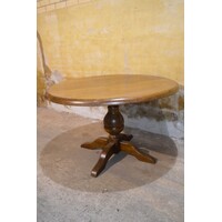 thumb-Ronde eettafel van massief eikenhout-7