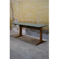 thumb-Retro schooltafel VS voor twee kinderen met beuken onderstel-5