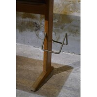 thumb-Retro schooltafel VS voor twee kinderen met beuken onderstel-5