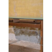 thumb-Retro schooltafel VS voor twee kinderen met beuken onderstel-6