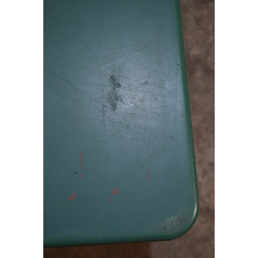 Retro schooltafel VS voor twee kinderen met beuken onderstel-8