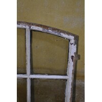 thumb-Gietijzer stalraam met kleine ruitjes en glas-2