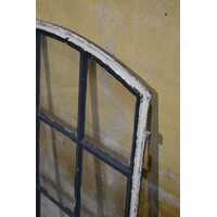 thumb-Gietijzer stalraam met kleine ruitjes en glas-5