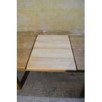 thumb-Massief eiken uittrektafel met middenplank en stevige poten-8