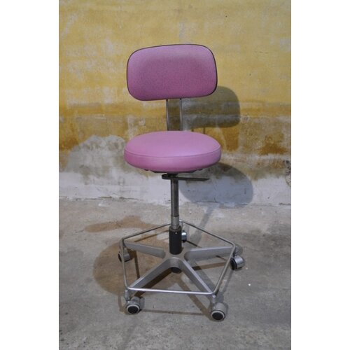 Verstelbare salonstoel roze 