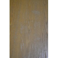 thumb-Zware blank eiken kruispoot eettafel uitschuifbaar-5