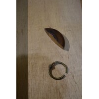 thumb-Antieke Franse eiken salontafel met leeuwenkoppen-4