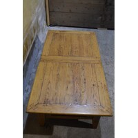 thumb-Unieke massief eiken salontafel uittrekbaar tot 171 cm-2