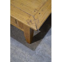 thumb-Unieke massief eiken salontafel uittrekbaar tot 171 cm-5
