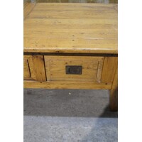 thumb-Unieke massief eiken salontafel uittrekbaar tot 171 cm-7
