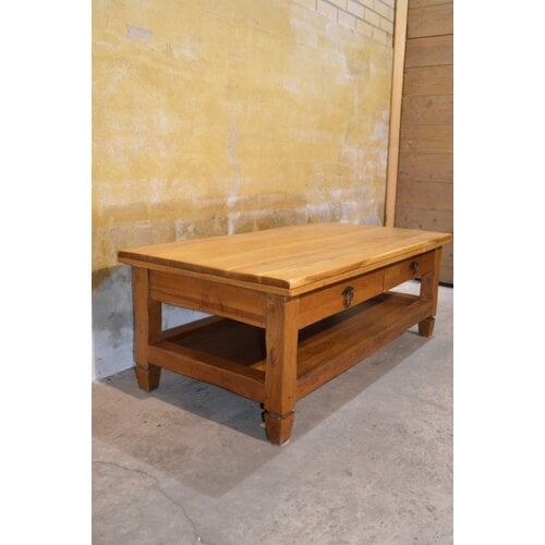 Salontafel massief eiken 