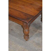 thumb-Massief mahonie salontafel met lade-2