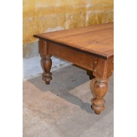 thumb-Massief mahonie salontafel met lade-6