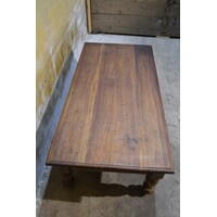 thumb-Massief mahonie salontafel met lade-7
