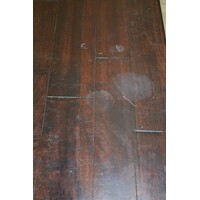 thumb-Massief teakhouten salontafel met lade-4