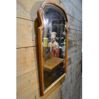 thumb-Klassieke spiegel met eikenhouten lijst-4
