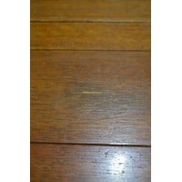 thumb-Vierkante eiken eettafel uittrekbaar – Zeldzaam antiek model ca. 1939 met H-poot-8