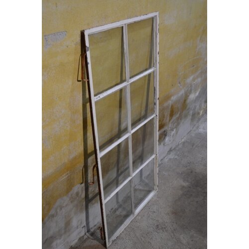 Gietijzeren industrieel raam 8-ruits 