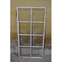 thumb-Gietijzeren industrieel raam met 8 ruiten – Origineel uit fabriekshal jaren 40-3