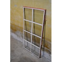 thumb-Gietijzeren industrieel raam met 8 ruiten – Origineel uit fabriekshal jaren 40-6