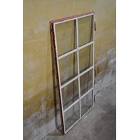 thumb-Gietijzeren industrieel raam met 8 ruiten – Origineel uit fabriekshal jaren 40-9