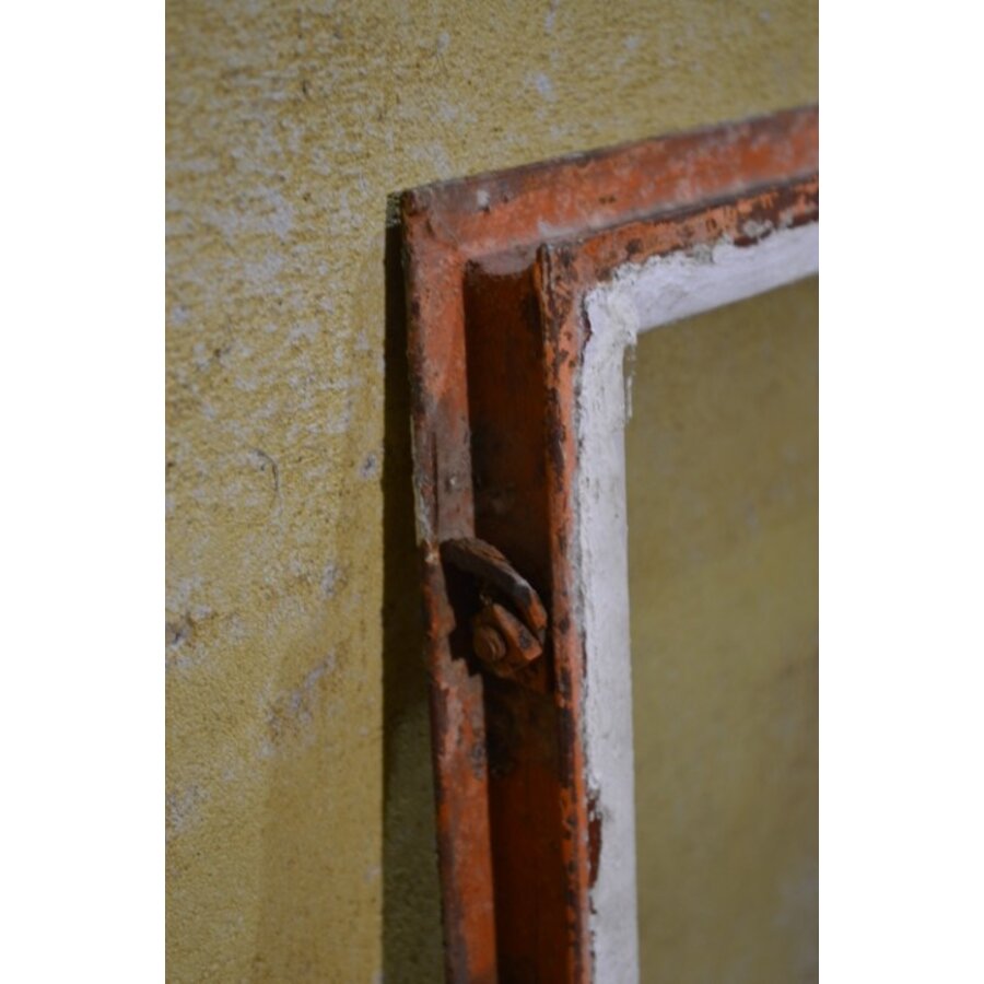 Gietijzeren industrieel raam met 8 ruiten – Origineel uit fabriekshal jaren 40-10