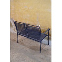 thumb-Blauwe metalen tuinbank van Royal Garden met klassiek design-7