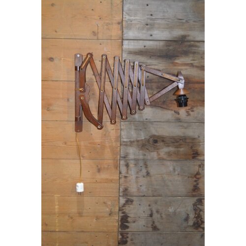 Retro schaarlamp verstelbaar 