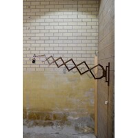 thumb-Retro houten schaarlamp met harmonica arm, verstelbaar tot 160 cm-3