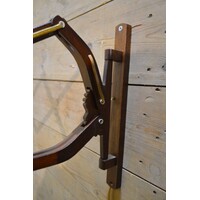 thumb-Retro houten schaarlamp met harmonica arm, verstelbaar tot 160 cm-4
