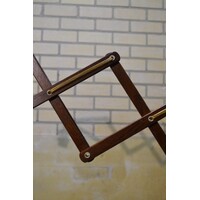 thumb-Retro houten schaarlamp met harmonica arm, verstelbaar tot 160 cm-5
