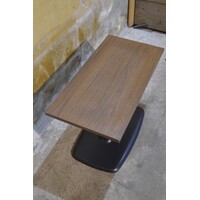 thumb-Retro tv tafeltje / bijzettafel met houten blad-2