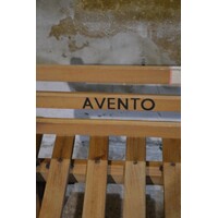 thumb-Avento houten slee met Rawstyle rugleuning – Beukenhout met stalen glijders-4