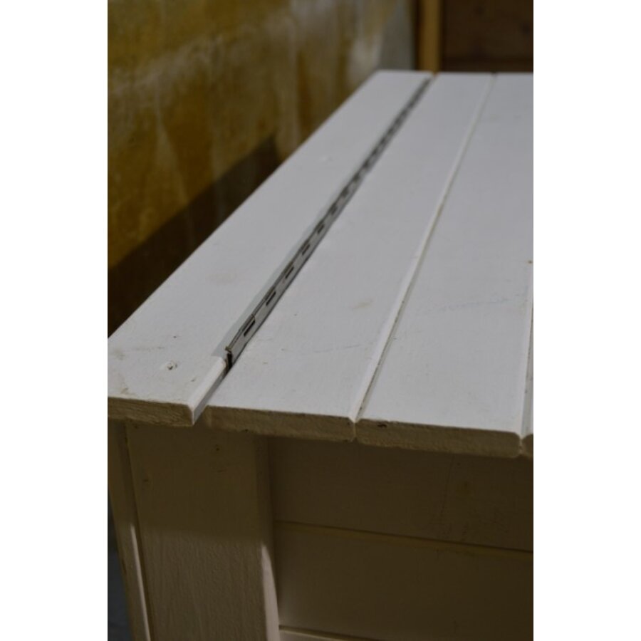 Vurenhouten klepkist – Opbergkist voor kussens of speelgoed-6