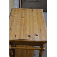 thumb-Grenenhouten wastafeltje – Retro tweedehands met lade en ophangbeugels-7