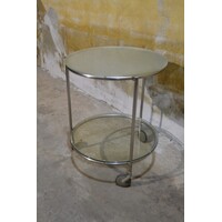 thumb-IKEA STRIND bijzettafel – Metaal en glas op wieltjes, design Ehlén Johansson-4