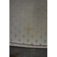 thumb-Eiken armfauteuil – Met webbing en stoffen zitting, vintage model-5