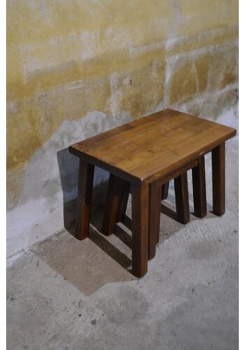 Minisetje massief eiken 