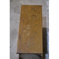 thumb-Eiken lectuurbak tafeltje – Vintage tijdschriftenhouder en bijzettafel-5