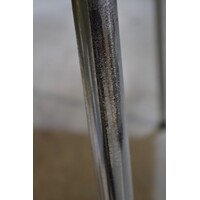 thumb-Retro eettafel jaren 60 formica blad houtlook met chromen poten-7