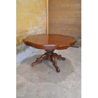 thumb-Mahonie barok salontafel met fineer inlegwerk klassiek-1