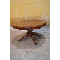 thumb-Mahonie barok salontafel met fineer inlegwerk klassiek-2