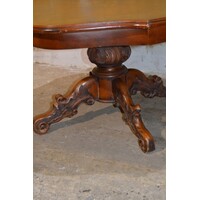 thumb-Mahonie barok salontafel met fineer inlegwerk klassiek-3