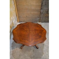 thumb-Mahonie barok salontafel met fineer inlegwerk klassiek-7