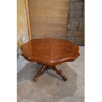thumb-Mahonie barok salontafel met fineer inlegwerk klassiek-8