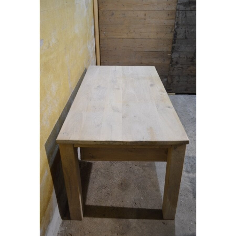 Massief eiken bureau white wash houten werkbureau-4