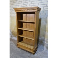 thumb-Grenen boekenkast met lade houten kast met planken-3