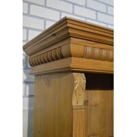thumb-Grenen boekenkast met lade houten kast met planken-4