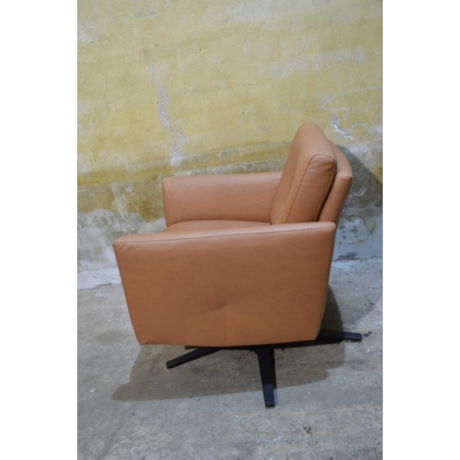 ROM draaifauteuil Rimini leren design fauteuil-6